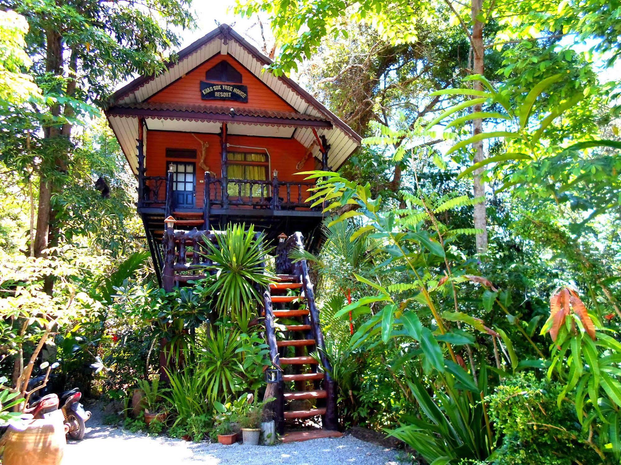Khao Sok Tree House Resort Khao Sok National Park Exteriör bild